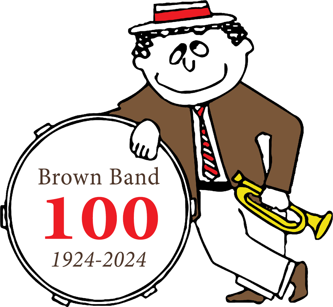 Brown Band centennial logo.